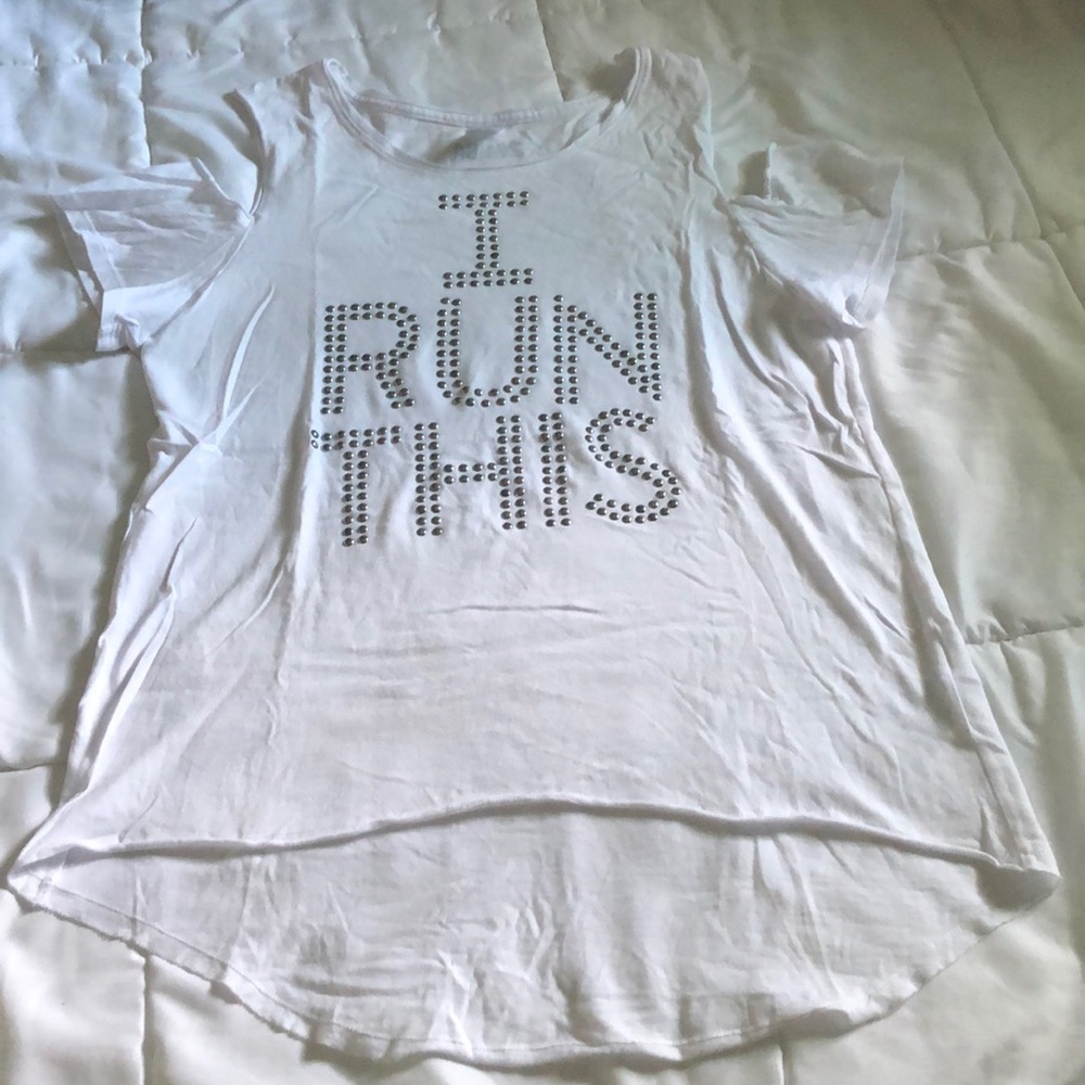 Zumba Cut Off Short Sleeve T.